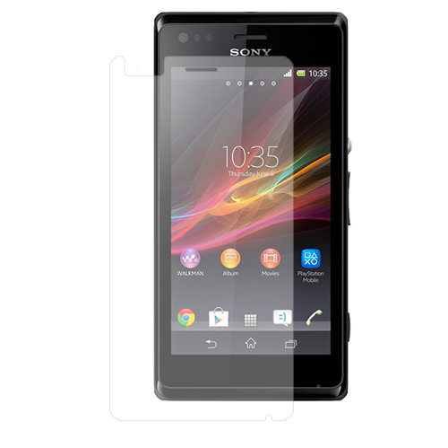 Xperia M C1904 C1905 ile Uyumlu Ekran Koruyucu Şeffaf 1 Adet