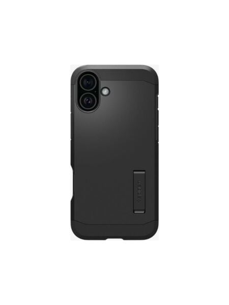 Spigen iPhone 16 Plus ile Uyumlu Kılıf Tough Armor Mag (MagSafe Uyumlu) Black