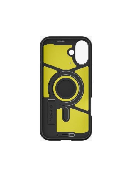 Spigen iPhone 16 Plus ile Uyumlu Kılıf Tough Armor Mag (MagSafe Uyumlu) Black