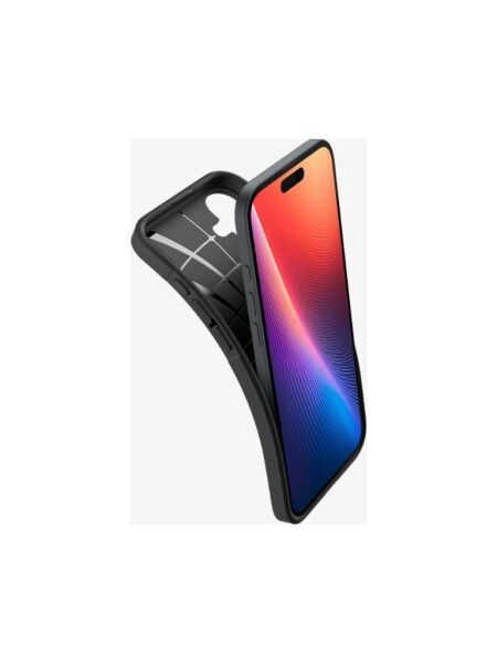 Spigen iPhone 16 Plus ile Uyumlu Kılıf Tough Armor Mag (MagSafe Uyumlu) Black