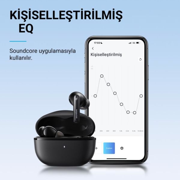 Anker Soundcore Life Note 3i TWS Bluetooth 5.2 Kulaklık Siyah A3983