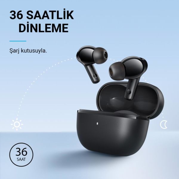 Anker Soundcore Life Note 3i TWS Bluetooth 5.2 Kulaklık Siyah A3983