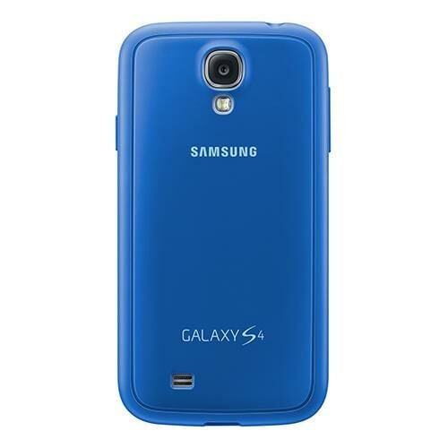 Galaxy S4 i9500 ile Uyumlu Protective Cover Mavi EF-PI950BCEGWW