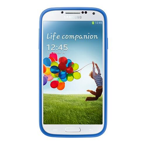 Galaxy S4 i9500 ile Uyumlu Protective Cover Mavi EF-PI950BCEGWW
