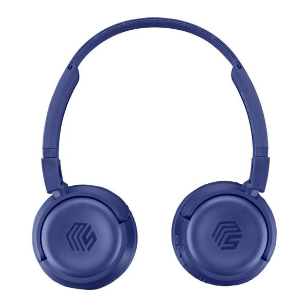 Cellularline Music Sound Vibe Bluetooth Kulak Üstü Kulaklık Mavi - BTHEADBMSVIBED