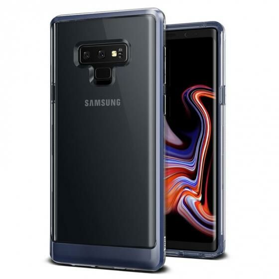 VRS Design Galaxy Note 9 ile Uyumlu Crystal Bumper Kılıf Purple