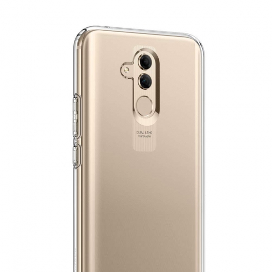 Buff Mate 20 Lite ile Uyumlu Air Hybrid Kılıf Crystal Clear