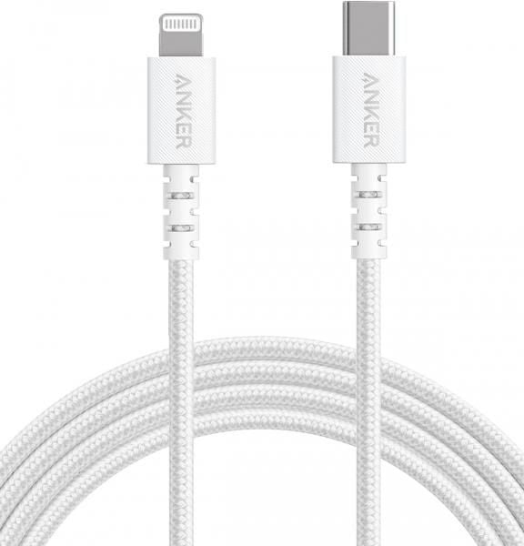 Anker PowerLine Select USB-C to Lightning Data/Şarj Kablosu 1.8m MFI Lisanslı