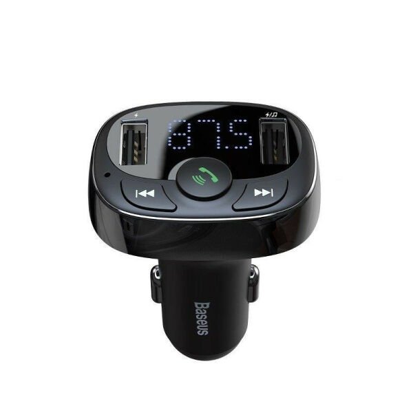 Baseus Araç Bluetooth FM Transmitter Araç Kiti USB Girişli CCTM-01