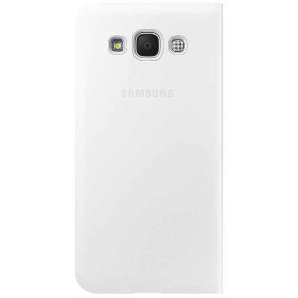 Galaxy E5 ile Uyumlu Flip Wallet Kılıf Beyaz EF-WE500BWEGWW
