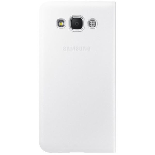 Galaxy E5 ile Uyumlu Flip Wallet Kılıf Beyaz EF-WE500BWEGWW
