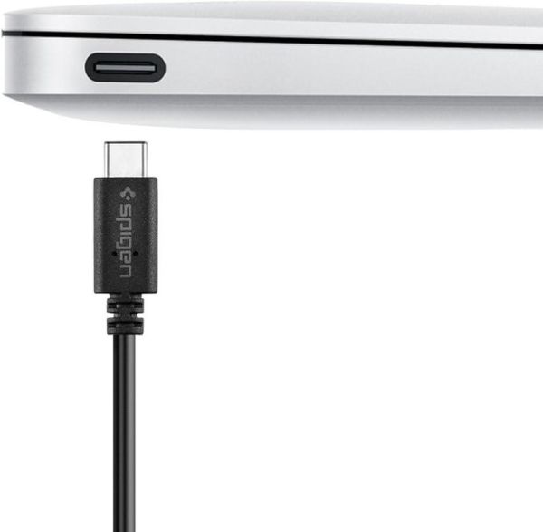 Spigen Essential USB-C to USB-A 3.1 Hızlı Şarj ve Data Kablo (1 Metre) C10C0