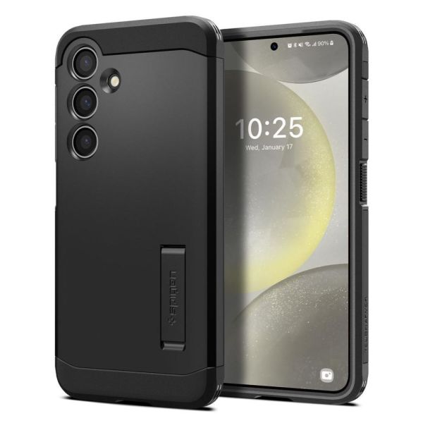 Spigen Galaxy S24 ile Uyumlu Kılıf Tough Armor Black