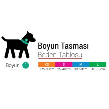 Köpek Boyun Tasması Ayarlanabilir Uzay Desenli