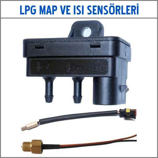 Lpg Map ve Isı Sensörleri