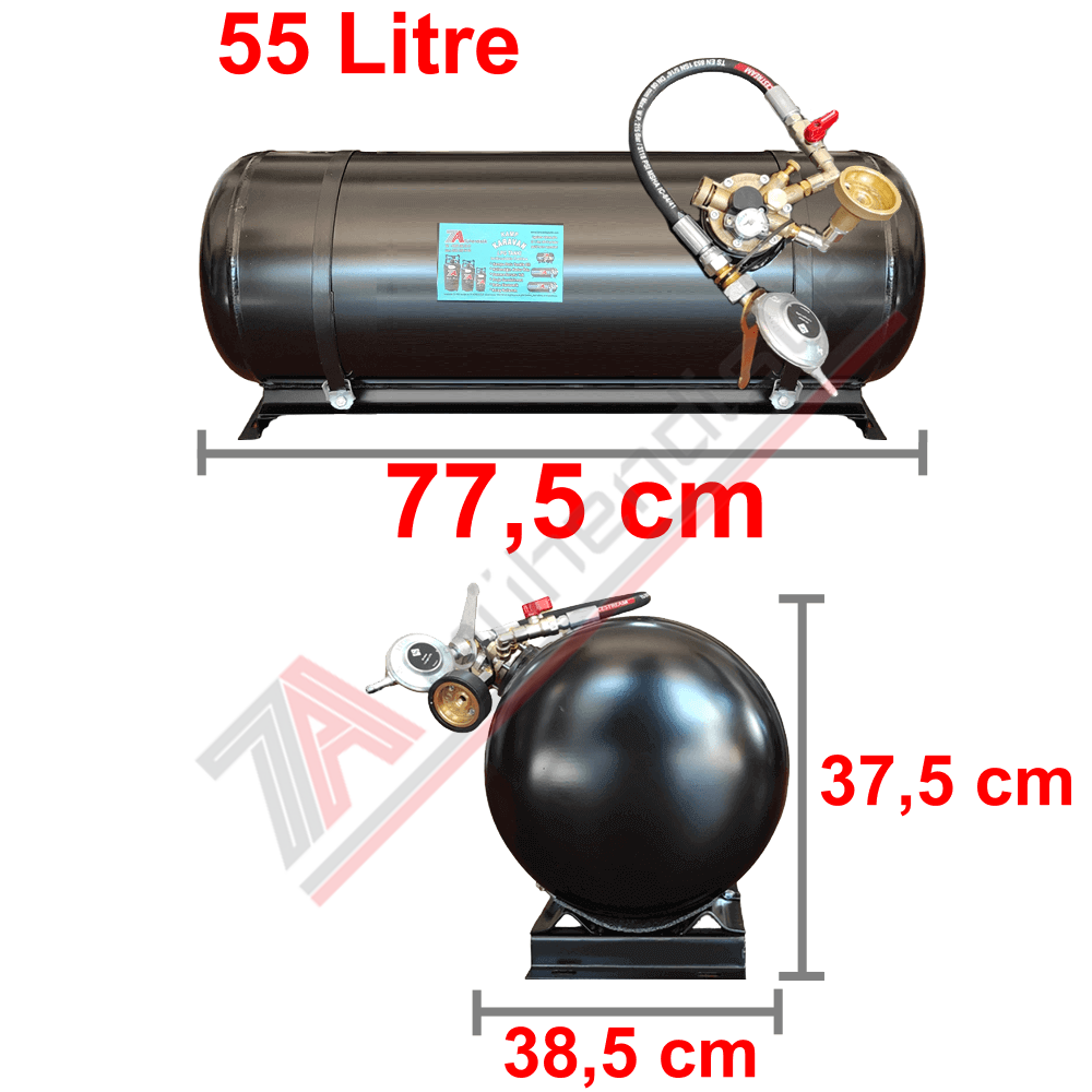 55 Lt Tak Kullan Karavan Lpg Tankı