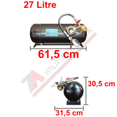 27 Lt Tak Kullan Karavan Lpg Tankı