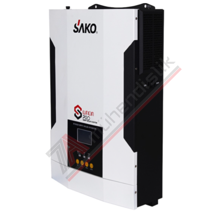 Sako Sunon Pro 3.5KW Tam Sinüs Akıllı İnverter 24V 3500W