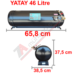 46 Lt Kollektörlü Karavan Lpg Tank