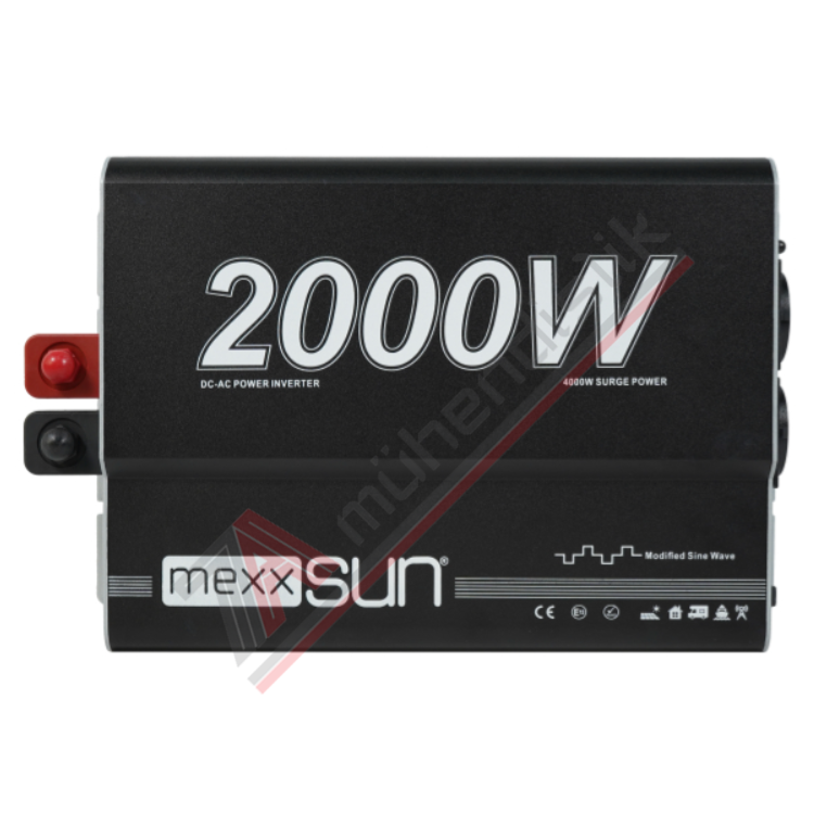 Mexxsun Modifiye Sinüs İnvertör 12V-2000W