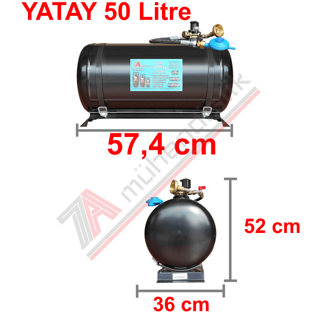 50 Lt Tak Kullan Karavan Lpg Tankı