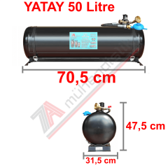 50 Lt Tak Kullan Karavan Lpg Tankı