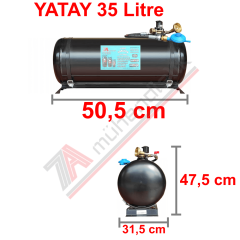 35 Lt Tak Kullan Karavan Lpg Tankı