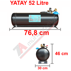 52 Lt Tak Kullan Karavan Lpg Tankı