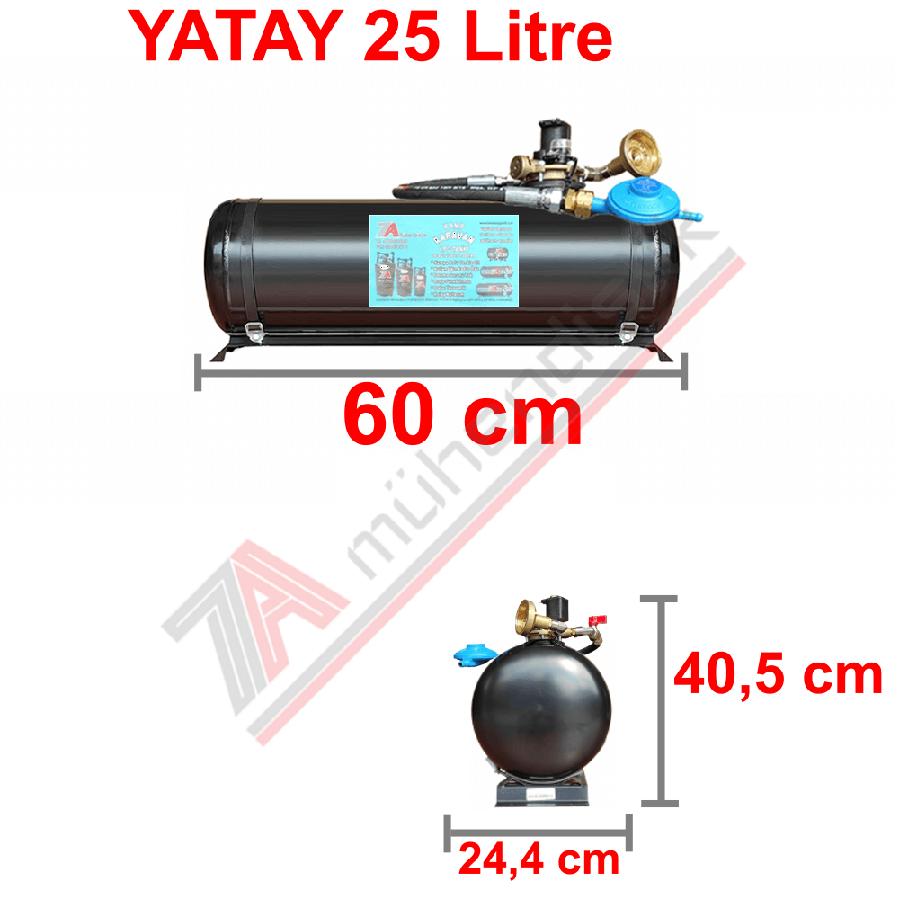 25 Lt Tak Kullan Karavan Lpg Tankı