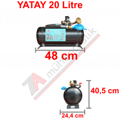 20 Lt Tak Kullan Karavan Lpg Tankı