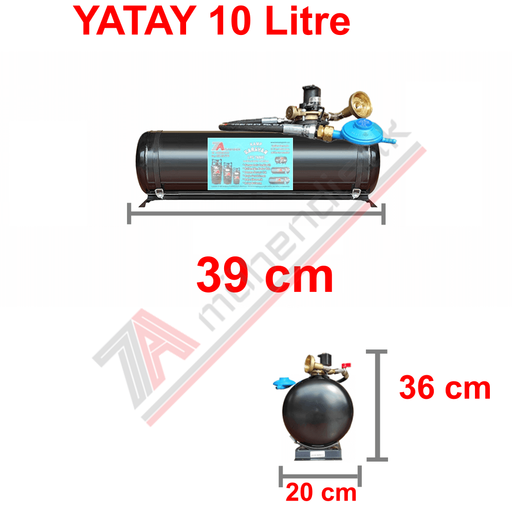 10 Lt Tak Kullan Karavan Lpg Tankı