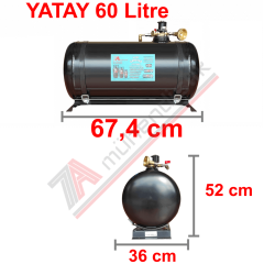 60 Lt Kollektörlü Karavan Lpg Tank