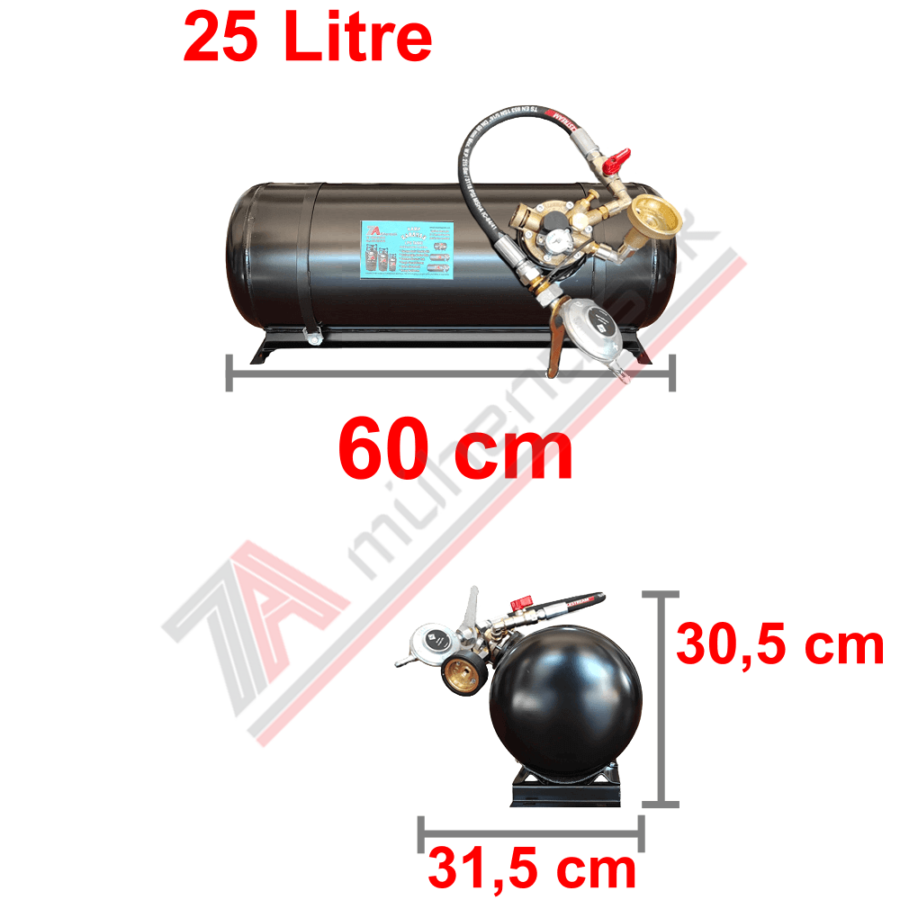 25 Lt Tak Kullan Karavan Lpg Tankı