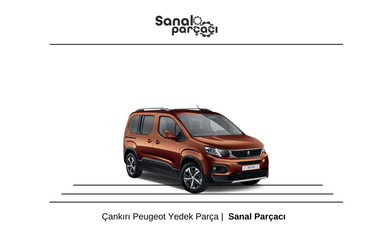 Çankırı Peugeot Yedek Parça Gönderimi