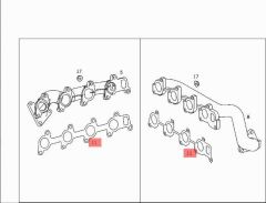 Mercedes W220 Manifold Contası Ajusa Marka A6111420780