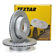 Bmw E46 Case 320i Комплект задних тормозных дисков с воздуховодами Textar Brand 92072403 - 34216864903