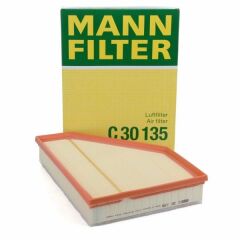 Bmw E81 Case 116d- 120d Air Filter Mann Brand C30135 - 13717797465