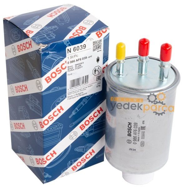 Ford Connect 2003-2008 1.8 TDCI 90PS Mazot Filtresi Bosch 0986Af6039