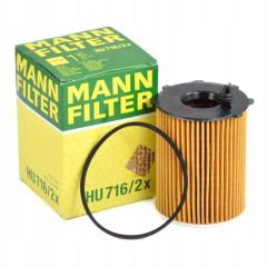 Citroen C-Elysee 1.6 HDi Diesel Oil Filter Mann Brand Original HU716-2X
