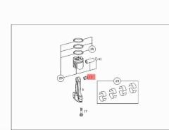 Mercedes W164 Piston Kol Burcu Kolbenschmidt Marka A6110380150