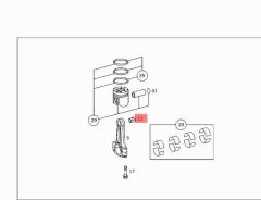 Mercedes W166 Piston Kol Burcu Orijinal Mercedes Marka A6110380150