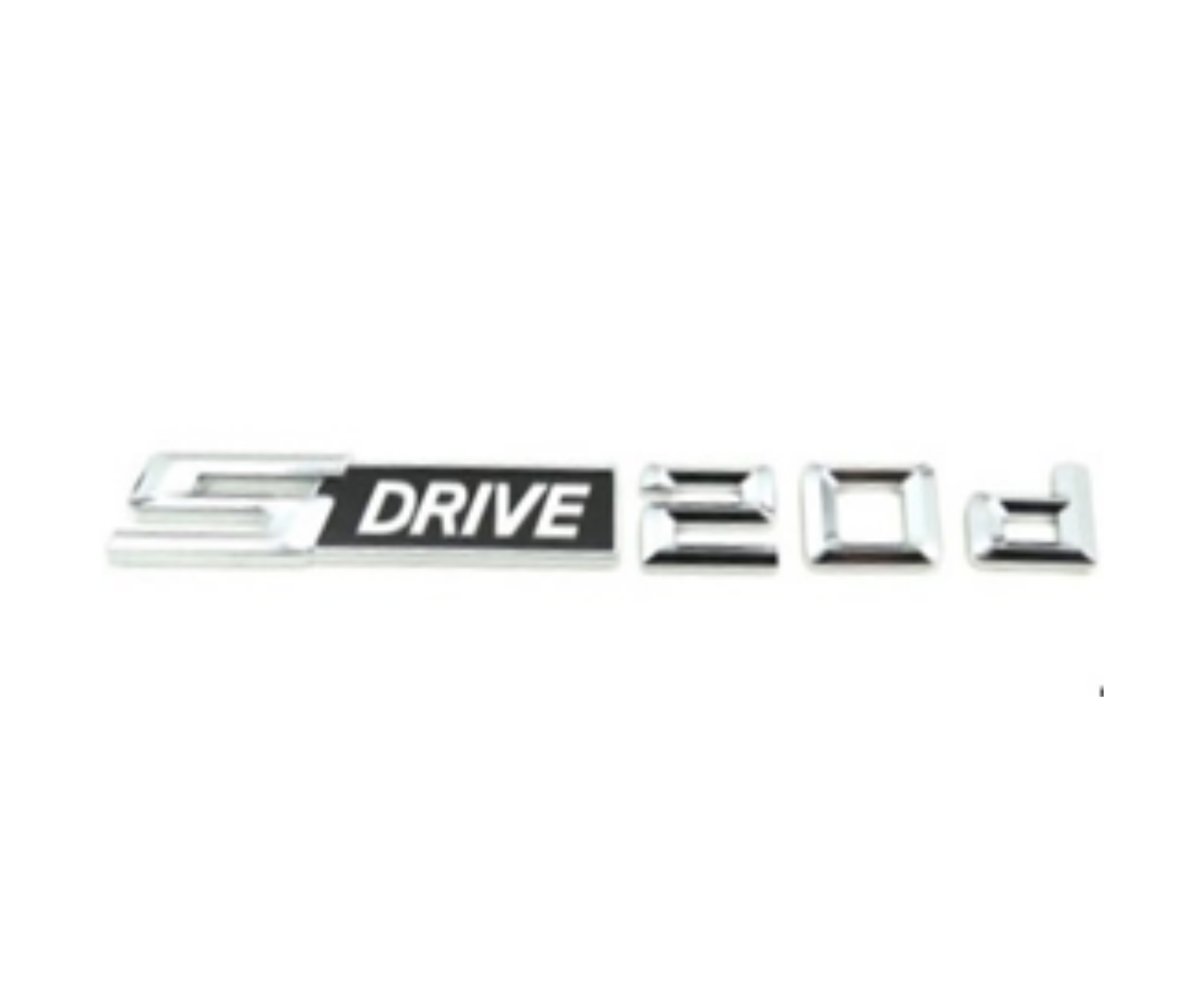 BMW SDrive 20d Yazısı Krom İthal Marka