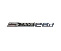 BMW SDrive 28d Yazısı Krom İthal Marka