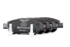 Peugeot 107 Комплект передних тормозных колодок Delphi Brand 1613819980