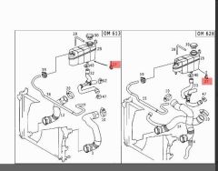 Mercedes W213 Su Depo Şamandırası Meyle Marka A2205450024