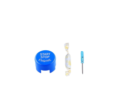 Bmw 5 Series F10 Case Blue Start Stop Button Imported Brand 5F1030-0003