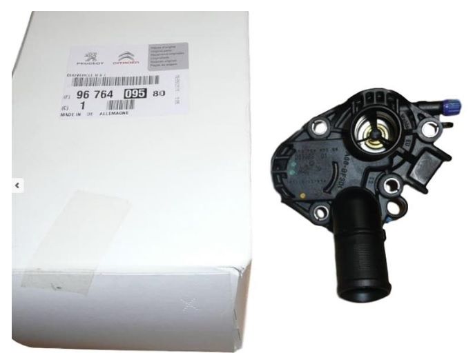 Citroen C1 1.2 Бензиновый термостат PSA (оригинал) Марка 9676409580