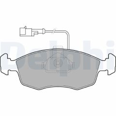 Fiat Doblo 1.6 16V Ön Fren Balatası DELPHİ Marka 77362180