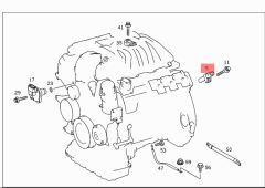 Mercedes W115 Krank Devir Sensör Delphi Marka A0031532828