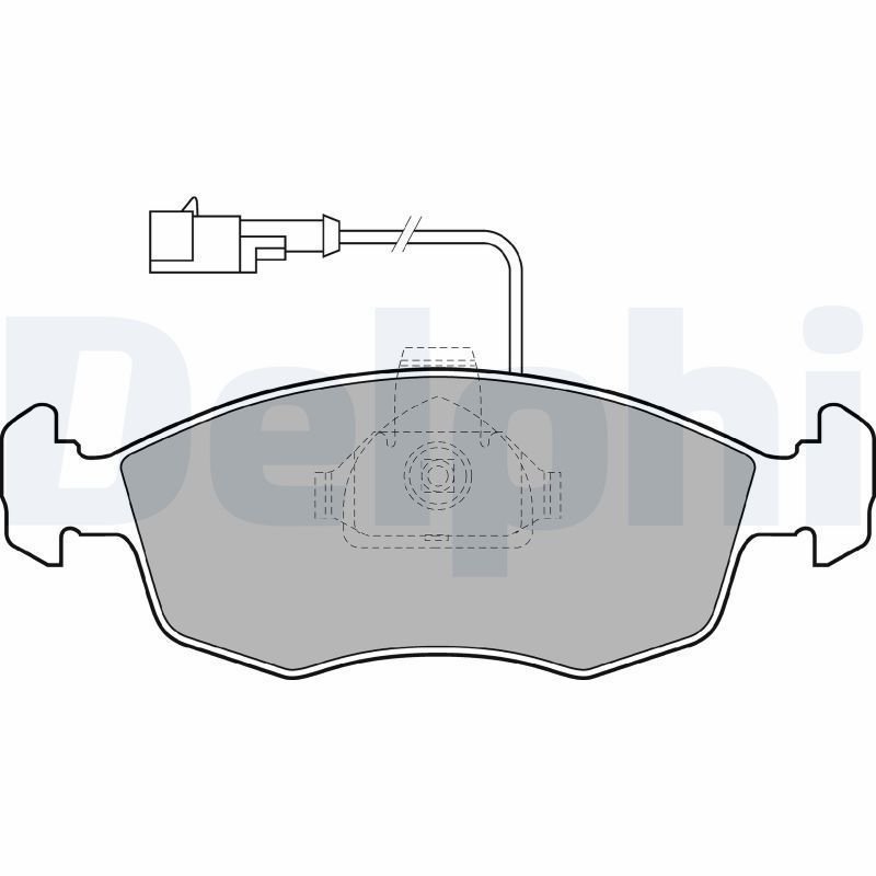 Fiat Palio 1.2 8V Ön Fren Balatası DELPHİ Marka 77362180